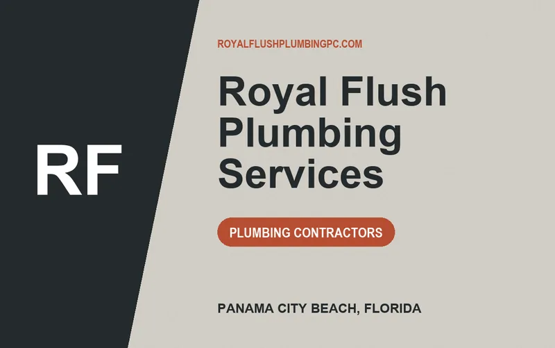 Royal Flush Plumbing Services in Panama City Beach, Florida