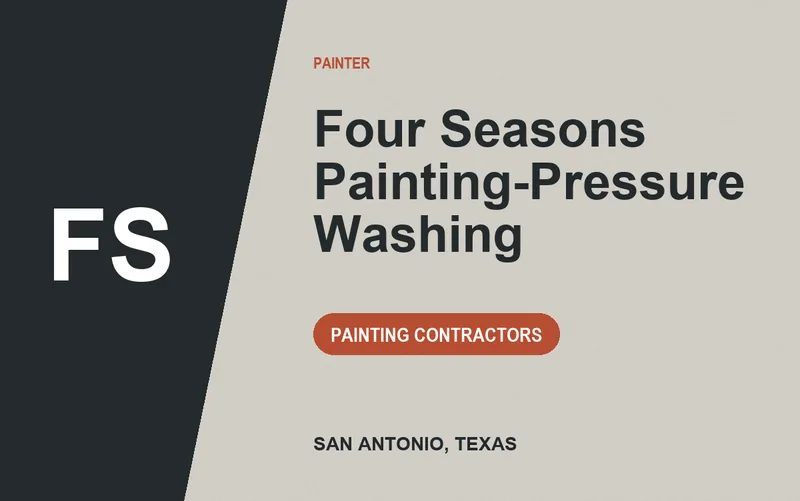 Four Seasons Painting-Pressure Washing in San Antonio, Texas