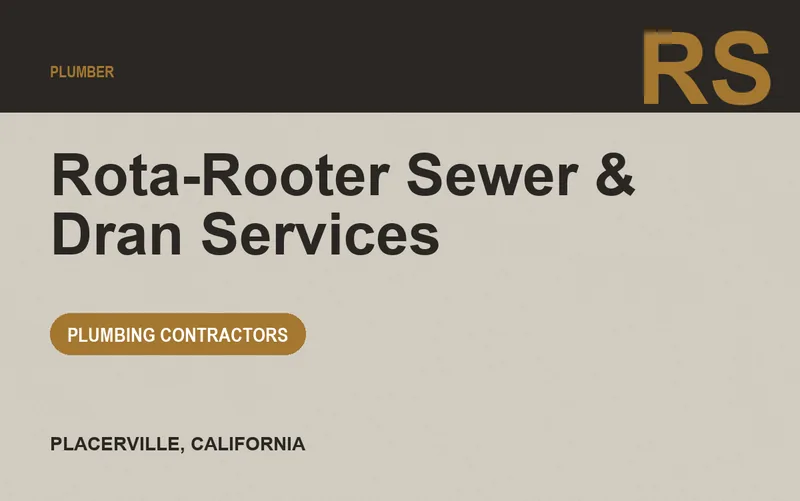 Rota-Rooter Sewer & Dran Services in Placerville, California