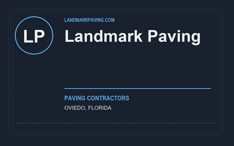 Landmark Paving in Oviedo, Florida