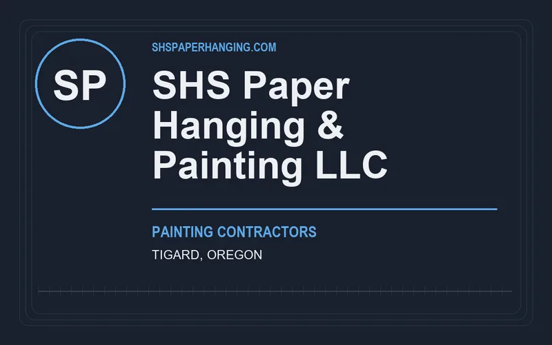 SHS Paper Hanging & Painting LLC in Tigard, Oregon