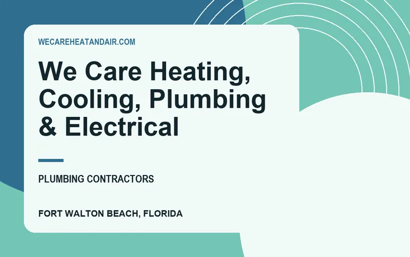 We Care Heating, Cooling, Plumbing & Electrical in Fort Walton Beach, Florida