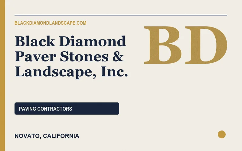 Black Diamond Paver Stones & Landscape, Inc. in Novato, California