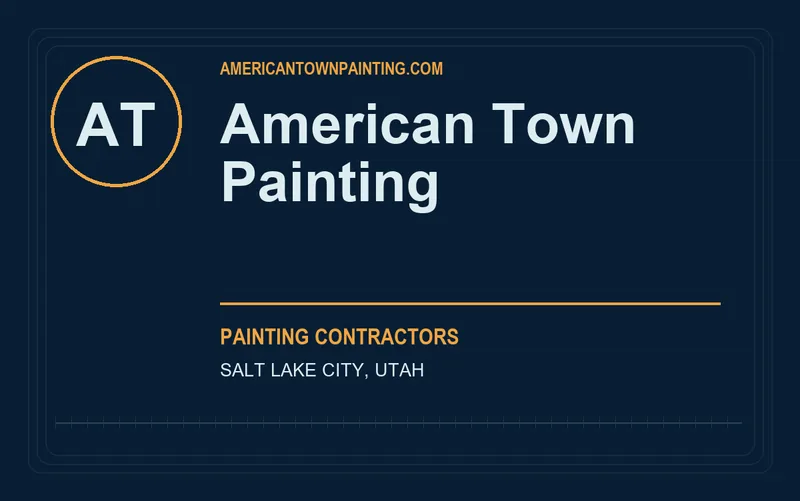 American Town Painting in Salt Lake City, Utah