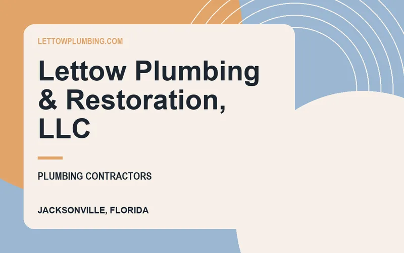 Lettow Plumbing & Restoration, LLC in Jacksonville, Florida