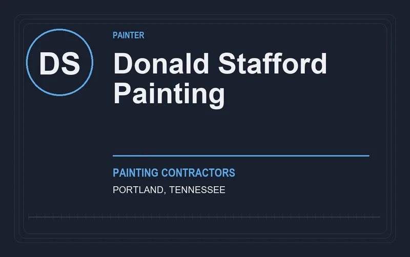 Donald Stafford Painting in Portland, Tennessee