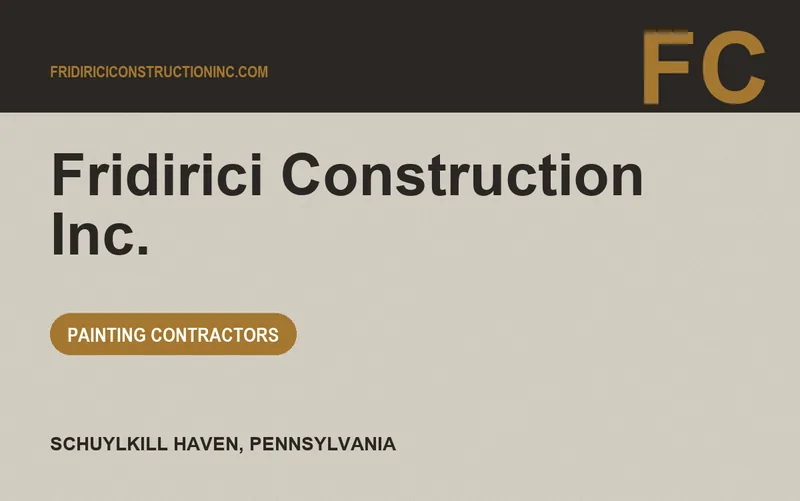 Fridirici Construction Inc. in Schuylkill Haven, Pennsylvania