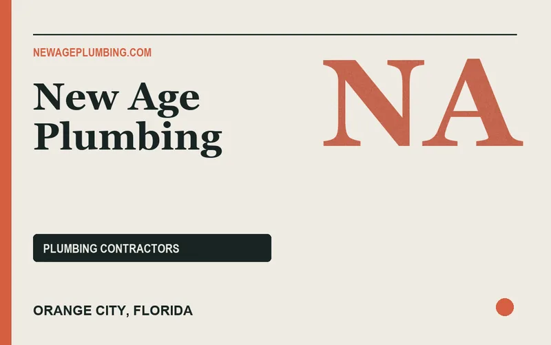 New Age Plumbing in Orange City, Florida
