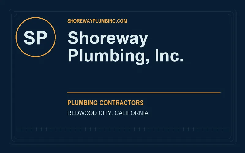 Shoreway Plumbing, Inc. in Redwood City, California