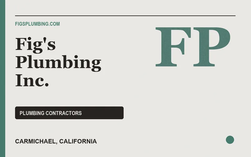 Fig's Plumbing Inc. in Carmichael, California