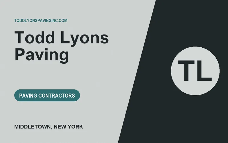 Todd Lyons Paving in Middletown, New York