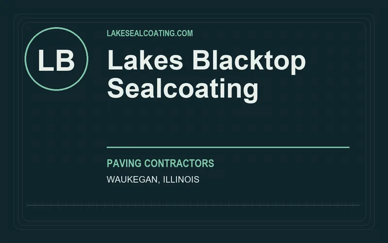 Lakes Blacktop Sealcoating in Waukegan, Illinois