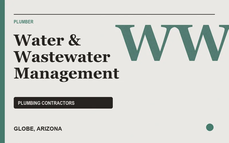 Water & Wastewater Management in Globe, Arizona