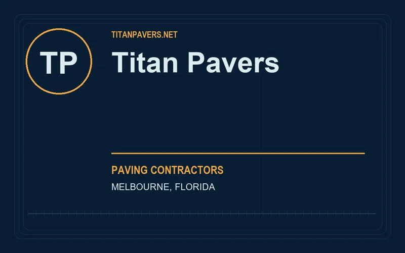 Titan Pavers in Melbourne, Florida