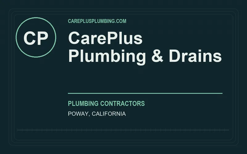 CarePlus Plumbing & Drains in Poway, California