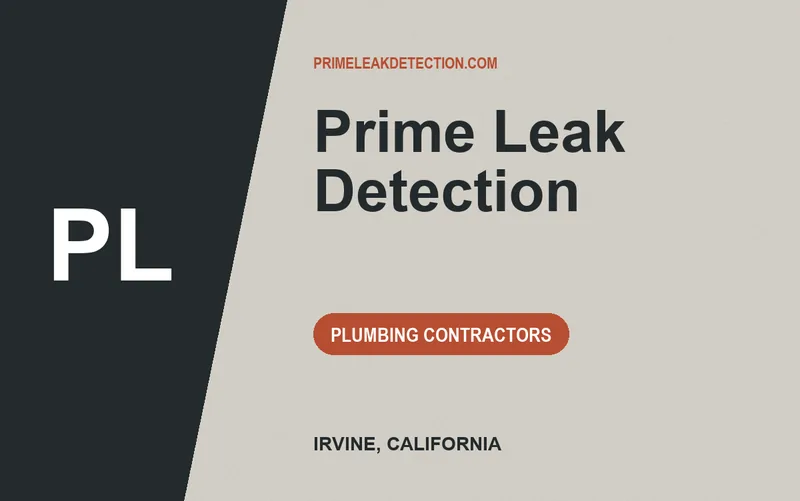 Prime Leak Detection in Irvine, California