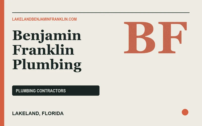 Benjamin Franklin Plumbing in Lakeland, Florida