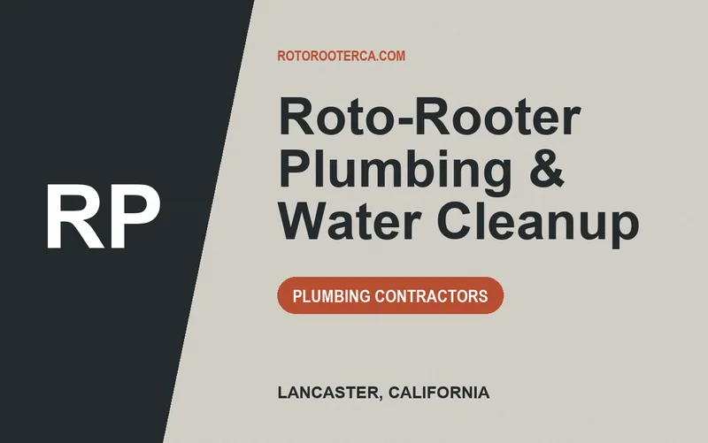 Roto-Rooter Plumbing & Water Cleanup in Lancaster, California