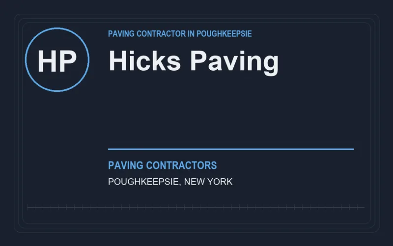 Hicks Paving in Poughkeepsie, New York