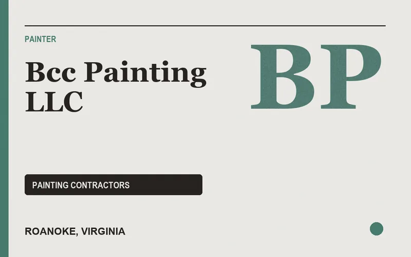BCC PAINTING LLC in Roanoke, Virginia