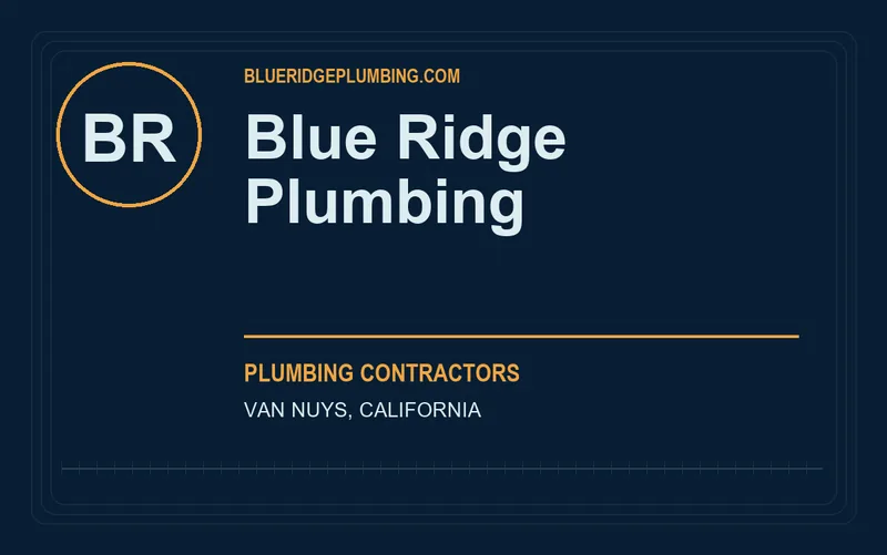 Blue Ridge Plumbing in Van Nuys, California