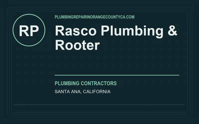 Rasco Plumbing & Rooter in Santa Ana, California