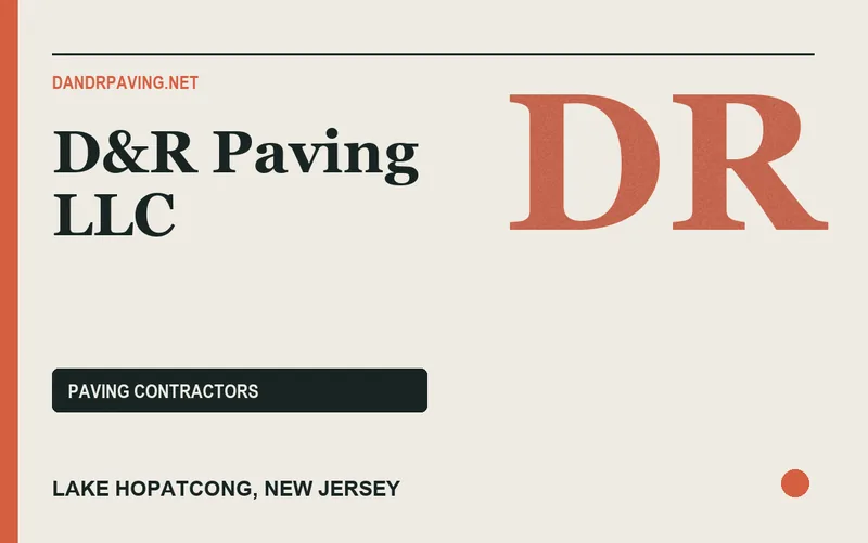 D&R Paving Llc in Lake Hopatcong, New Jersey