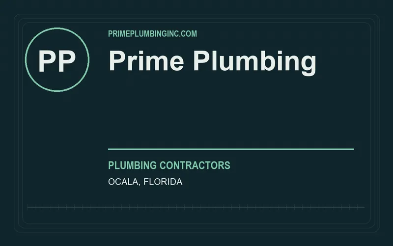 Prime Plumbing in Ocala, Florida