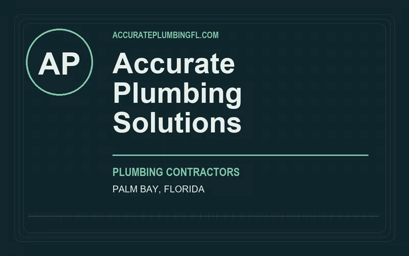 Accurate Plumbing Solutions in Palm Bay, Florida
