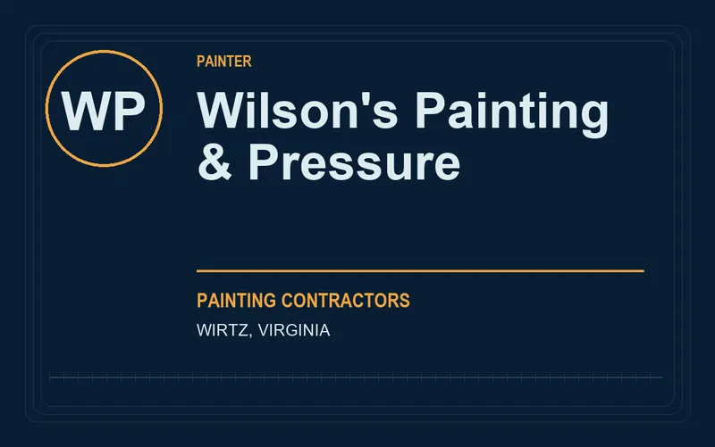 Wilson's Painting & Pressure in Wirtz, Virginia