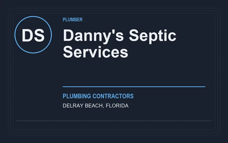 Danny's Septic Services in Delray Beach, Florida