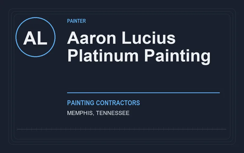 Aaron Lucius Platinum Painting in Memphis, Tennessee