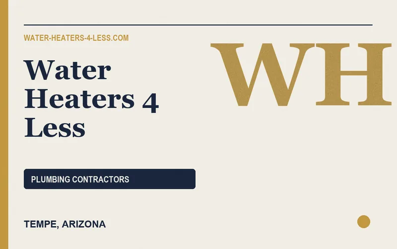 Water Heaters 4 Less in Tempe, Arizona