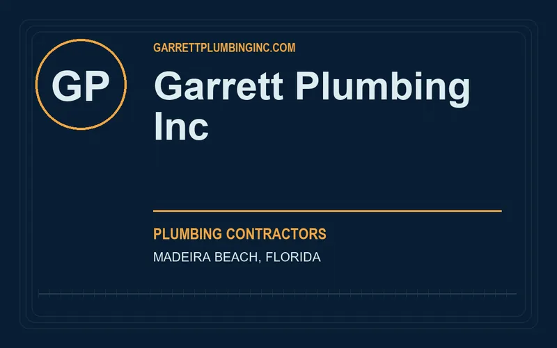Garrett Plumbing Inc in Madeira Beach, Florida