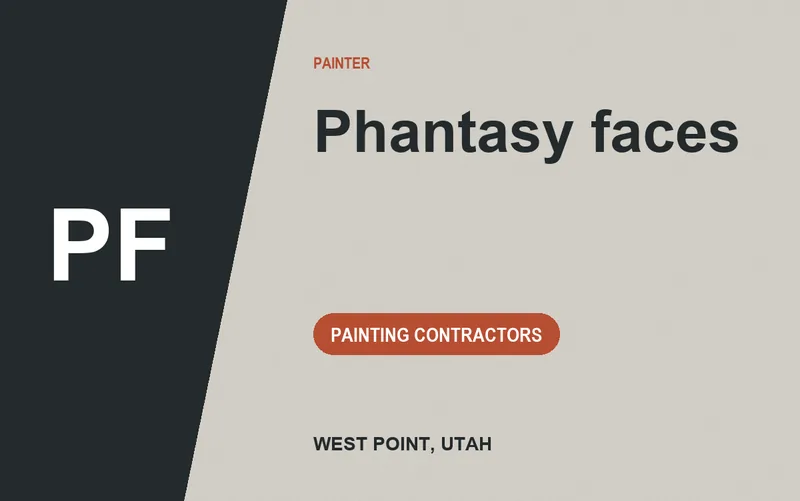 Phantasy faces in West Point, Utah