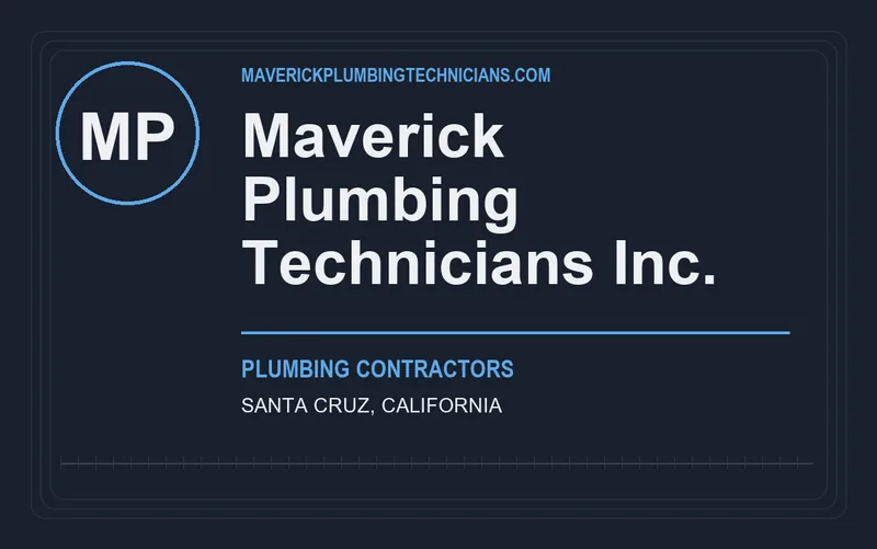 Maverick Plumbing Technicians Inc. in Santa Cruz, California