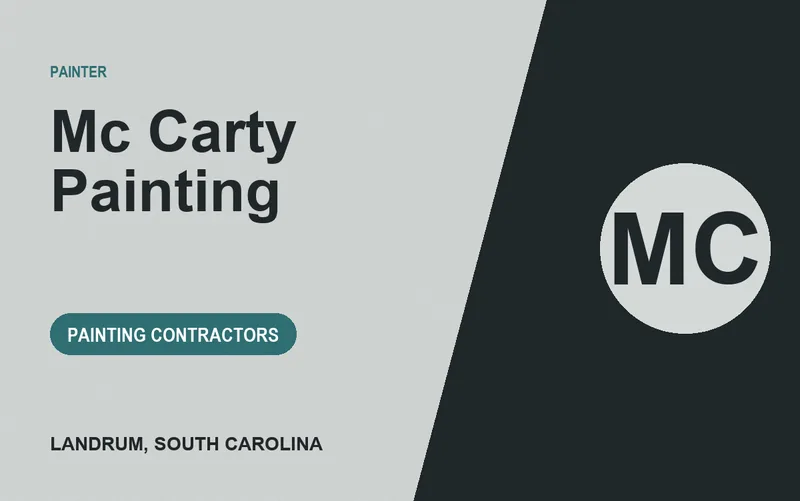 Mc Carty Painting in Landrum, South Carolina