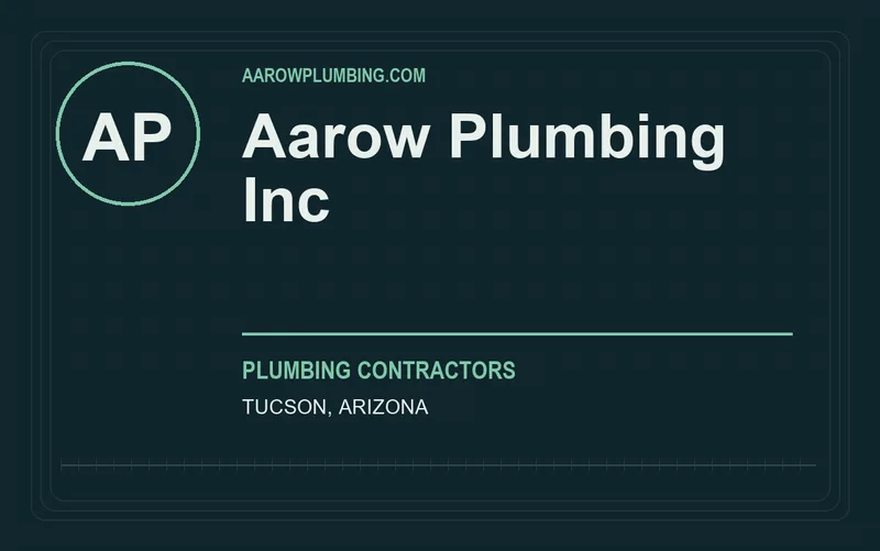 Aarow Plumbing Inc in Tucson, Arizona