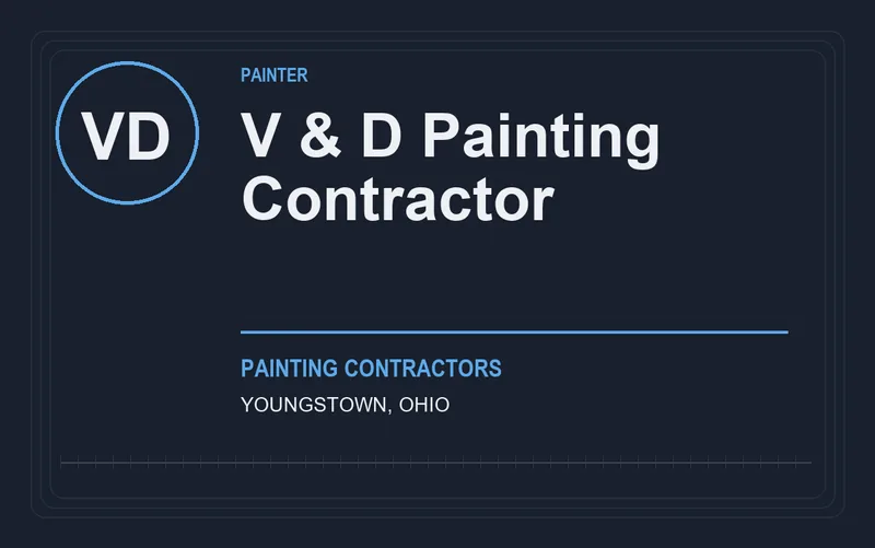V & D Painting Contractor in Youngstown, Ohio