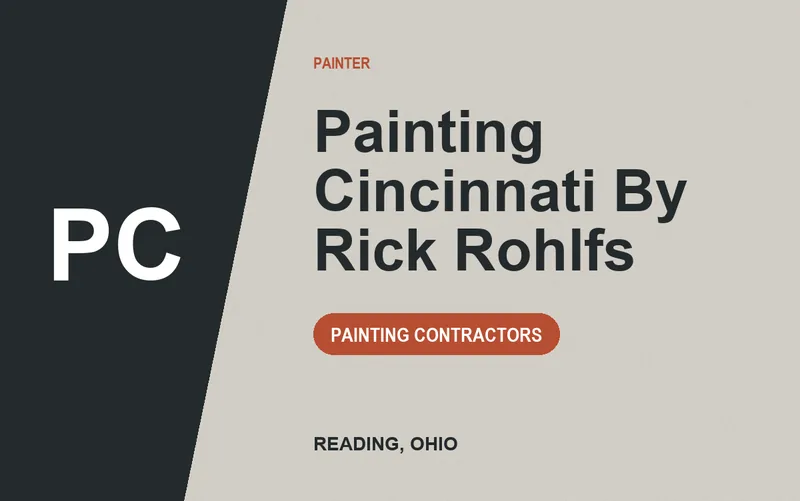 Painting Cincinnati By Rick Rohlfs in Reading, Ohio