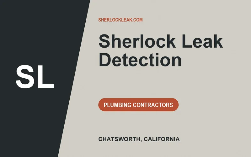 Sherlock Leak Detection in Chatsworth, California