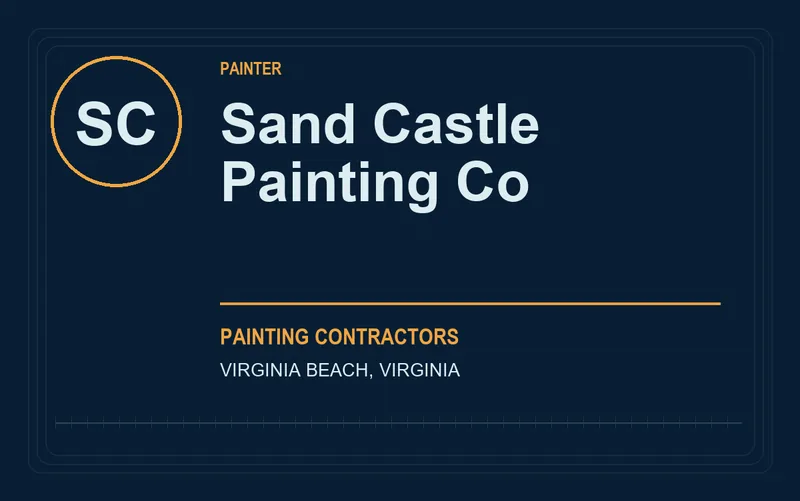 Sand Castle Painting Co in Virginia Beach, Virginia