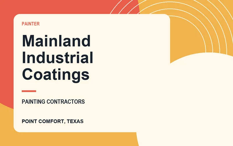 Mainland Industrial Coatings in Point Comfort, Texas
