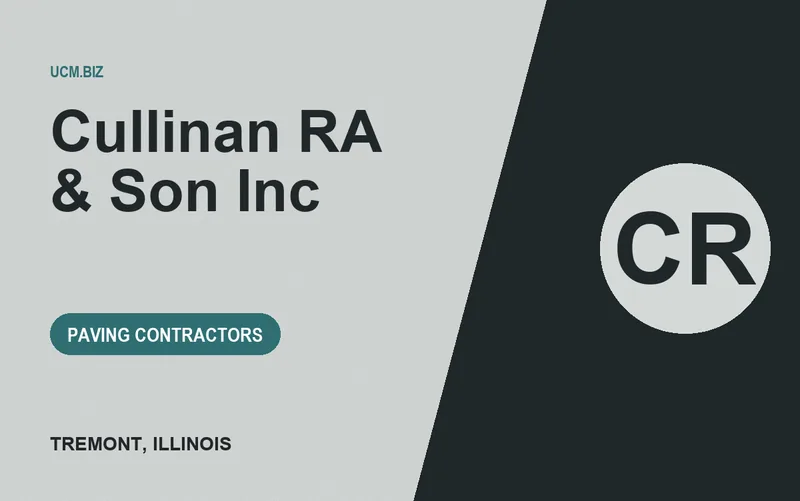 Cullinan RA & Son Inc in Tremont, Illinois
