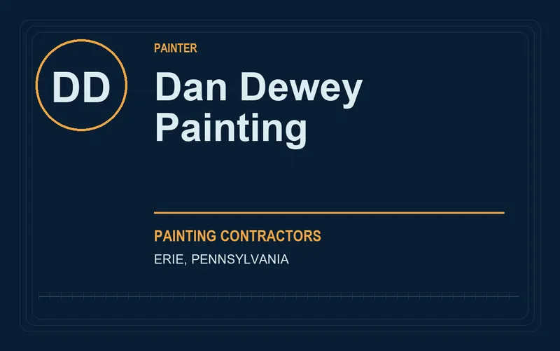 Dan Dewey Painting in Erie, Pennsylvania