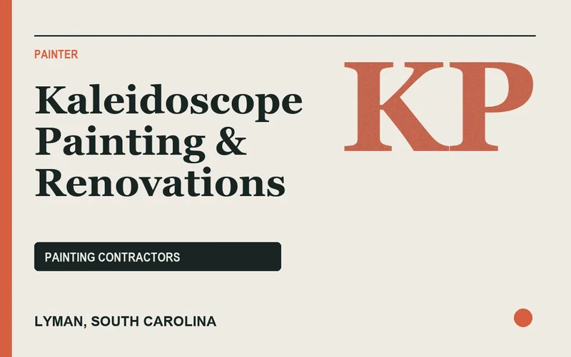 Kaleidoscope Painting & Renovations in Lyman, South Carolina