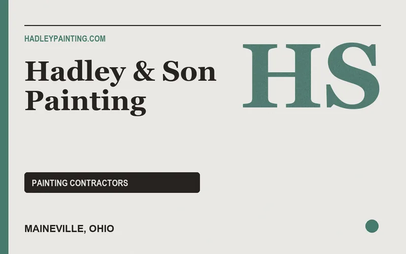 Hadley & Son Painting in Maineville, Ohio