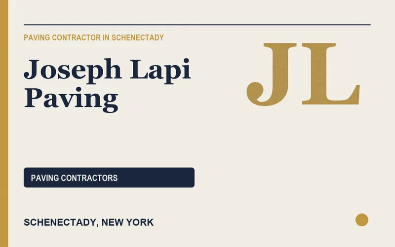 Joseph Lapi Paving in Schenectady, New York