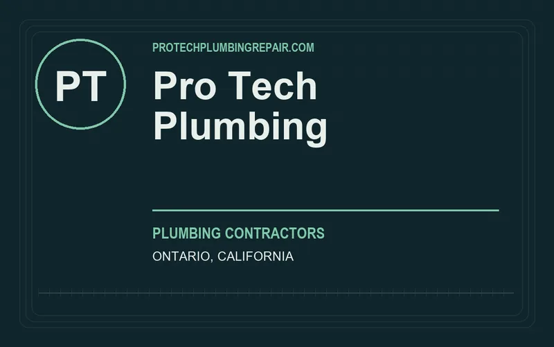 Pro Tech Plumbing in Ontario, California