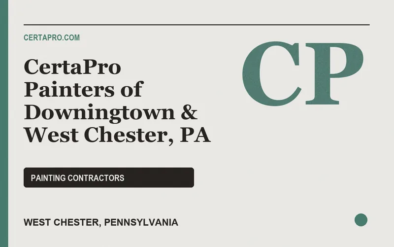 CertaPro Painters of Downingtown & West Chester, PA in West Chester, Pennsylvania